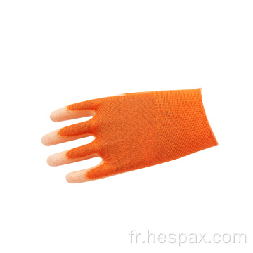 Gants de travail en revêtement en fibre de carbone personnalisé HESPAX Gants